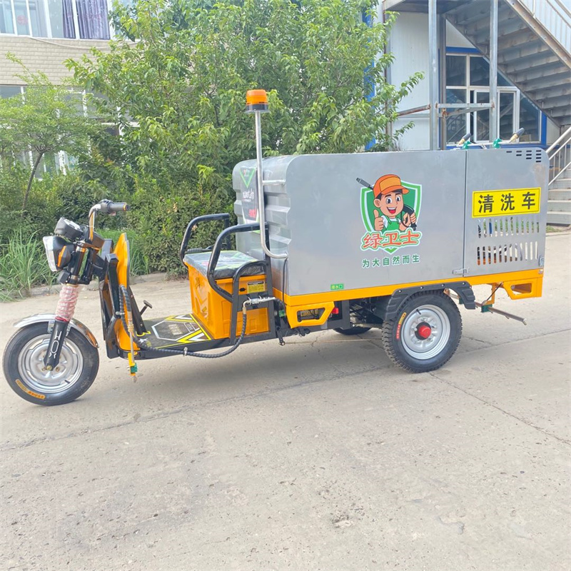 嘉定电动高压冲洗车CX700A（不锈钢箱体）