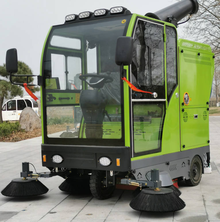 嘉定道路清洁广泛应用电动环卫清扫车